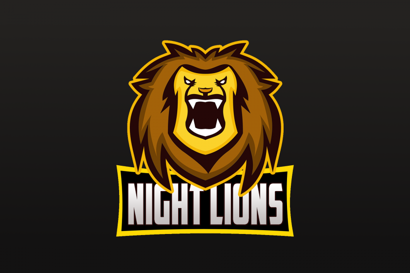 night lions