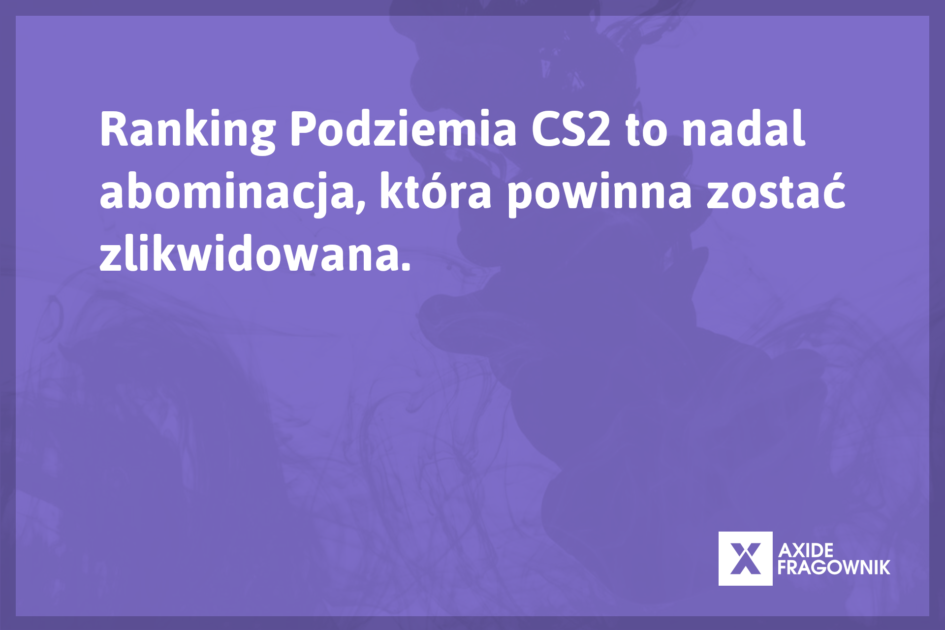 Ranking Podziemia CS2