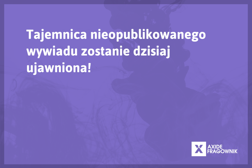 stan podziemia tajemnica wywiadu